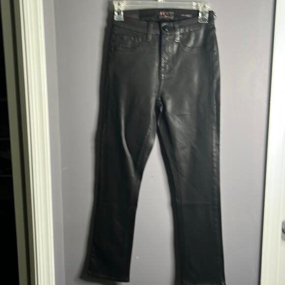 Jen 7 Black Straight Leg Trousers Size 0 - Picture 1 of 7